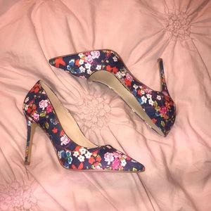 Floral heels